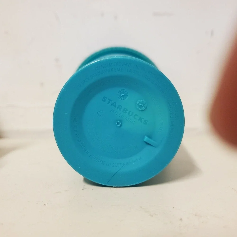 Starbucks Reusable Cold‎ Cup Color change 710ml 24Oz  Teal